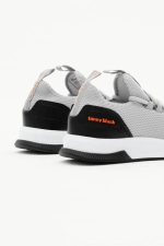 Men Women Smoked Gray Breathable Lightweight Mesh Running Sneakers Photograph-5